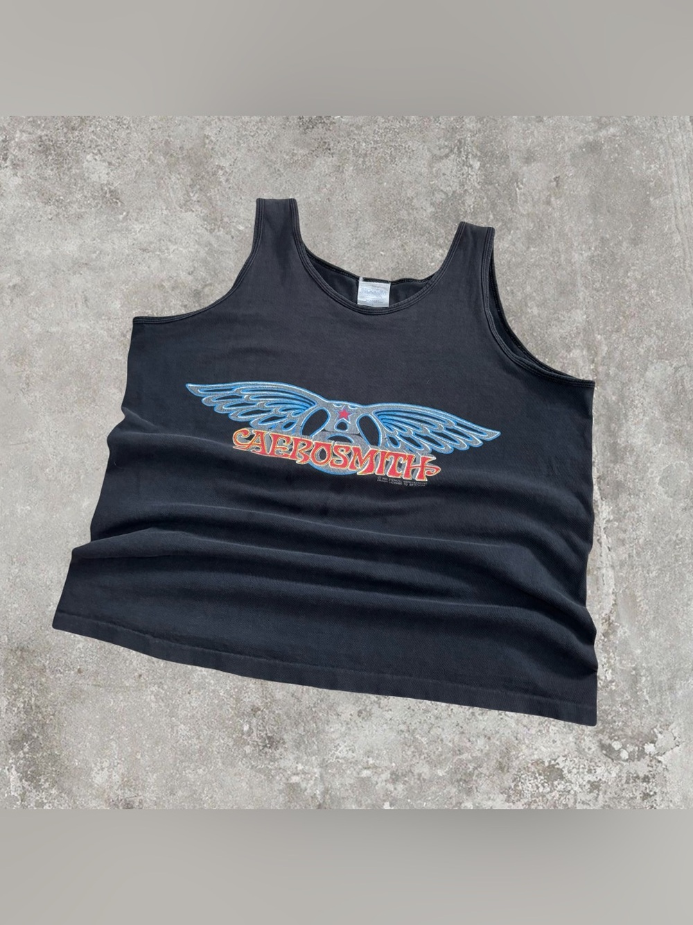 Vintage 1990 Aerosmith Band Tank Top